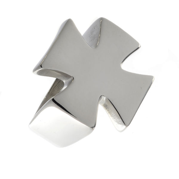 Edelstahlring/Eisernes Kreuz