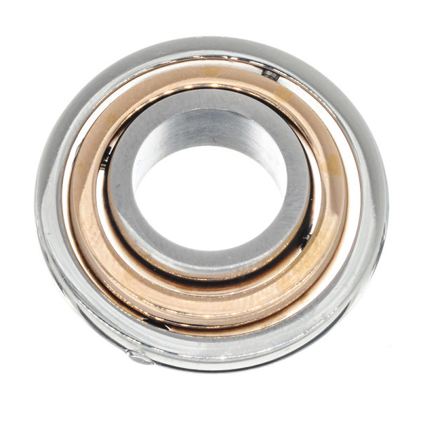 Stainless steel pendant spinning circles rose gold/ Ø 23 mm