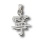 925 Sterling Silberanhänger - Chinesisches Zeichen - Peace