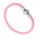 Leather bracelet with stainless steel magnetic clasp