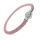 Leather bracelet with stainless steel magnetic clasp
