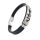 Vinyl Stainless Steel Bracelet - Tails