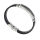 Vinyl Stainless Steel Bracelet - Cross - Steel