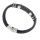 Vinyl Stainless Steel Bracelet with Stainless Steel Chain