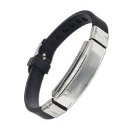 Vinyl Stainless Steel Bracelet - Engraving Plate