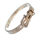 Bangle oval belt buckle