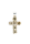 925 Sterling Silberanhänger - Kreuz c/z