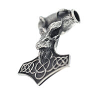 Edelstahlanhänger - Thors Hammer "Xugaa" 79 mm