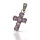925 Sterling Silberanhänger - Kreuz mit Cubik Zirkonia "Damian"