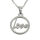 Stainless steel pendant - Love