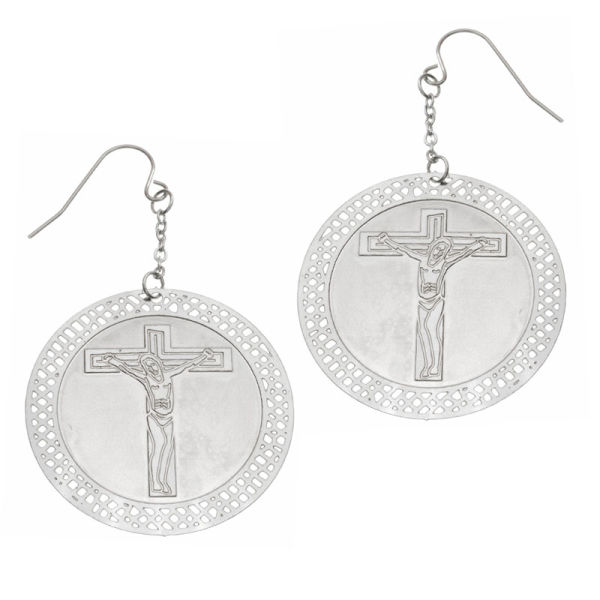 Ohrstecker - Jesus am Kreuz