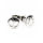 Stainless steel stud earrings - Peace symbol "Mercia"