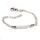 Edelstahl Figaroarmband mit Gravurplatte