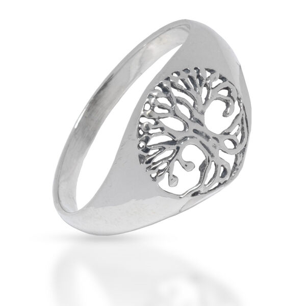 925 Sterling Silberring - Lebensbaum