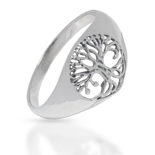 925 Sterling silver ring - tree of life
