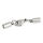 4 mm Edelstahl - Hülsen mit Karabiner + Innengewinde...