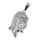 Stainless steel pendant - Jesus Portrait