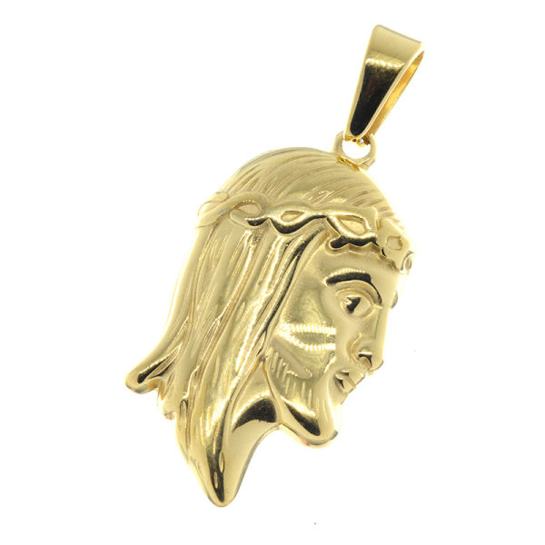 Stainless steel pendant - Jesus Portrait