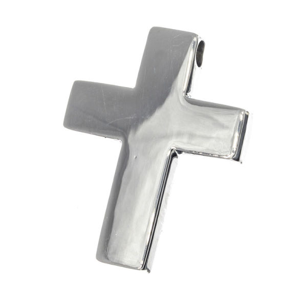 Edelstahlanhänger - Kreuz