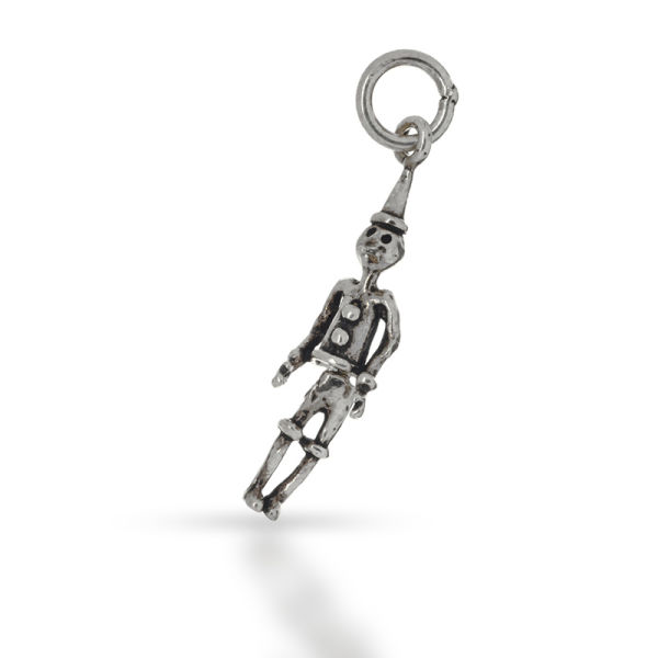 925 Sterling Silberanhänger - Marionette