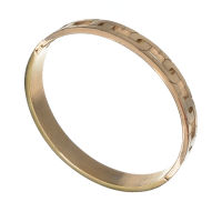 Edelstahlarmreifen oval Rosegold