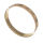 Edelstahlarmreifen oval Rosegold