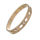 Edelstahlarmreifen oval Rosegold