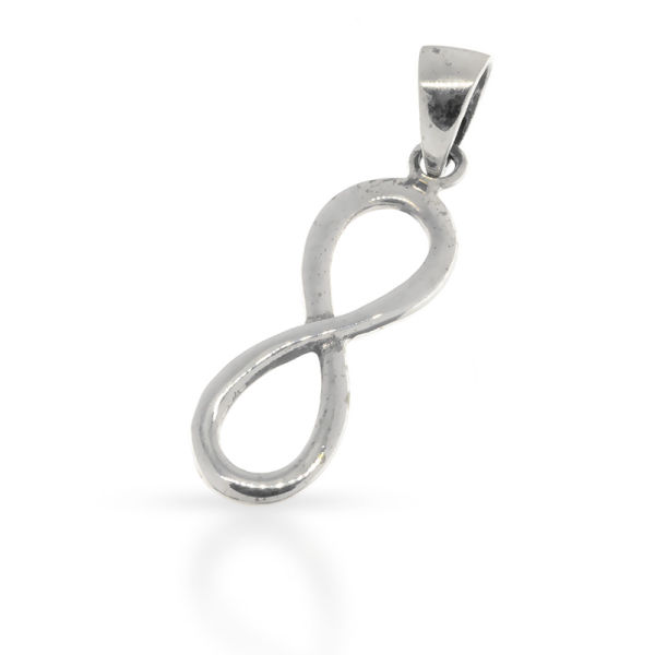 925 Sterling Silver Pendant - Infinity Sign