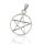 Pentagramm-Anhänger „Alewar“ mit feinem Kreis aus 925er Silber