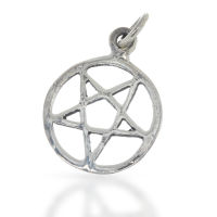 925 Sterling Silver Pendant - Pentagram "Rexha"