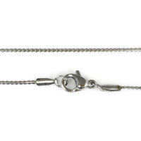 1 x 0,5 mm Edelstahlkette
