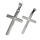 Partner stainless steel pendant- crosses polished