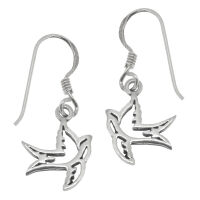 Ohrhänger 925er Sterling Silber- Vogel...