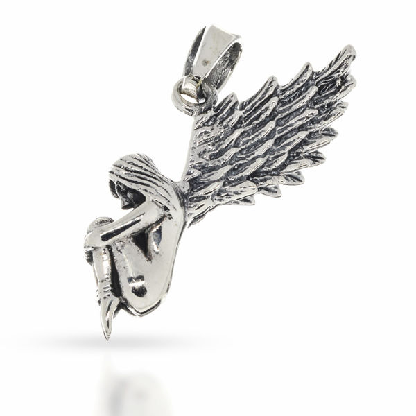 925 Sterling Silberanhänger - Engel "Iwana"