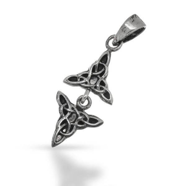 925 Sterling Silberanhänger - Triskele