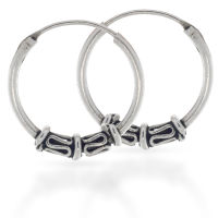 925 Sterling Silber Balicreole 14 mm