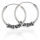 925 Sterling Silber Balicreole 14 mm