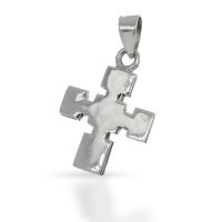 925 Sterling Silberanhänger - Kreuz "Enrique"