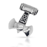 925 Sterling Silberanhänger - Thors Hammer