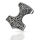 925 Sterling Silberanhänger - Thors Hammer
