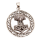 925 sterling silver pendant - Thors hammer in an amulet