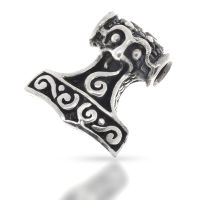 925 Sterling Silberanhänger - Thors Hammer