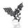 925 Sterling Silberanhänger - Drache mit Schwert