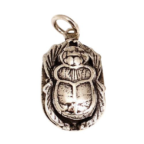 925 Sterling Silberanhänger - Skarabäus "Letje"