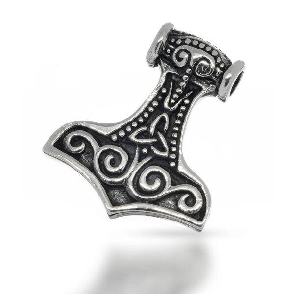 925 Sterling Silberanhänger - Thors Hammer "Tolk"