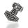 925 Sterling silver pendant - Thors Hammer