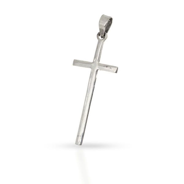 925 Sterling Silberanhänger - Kreuz "Georg"
