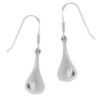 Ohrhänger 925er Sterling Silber- Tropfenform
