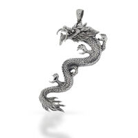 925 Sterling Silberanhänger - Drache...