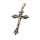 Bronzeanhänger Kreuz mit Jesus